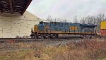 CSX 3302 leads M331 under Evans Ave.